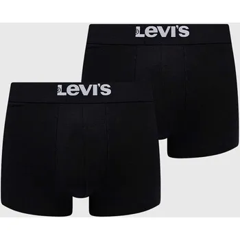 Boxerky Boxerky Levi's 2-pack pánské, černá barva, 37149.0805-001 99X, vel. S