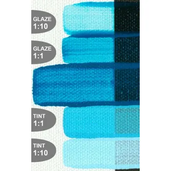 Výtvarná barva Akryl Golden Fluid 118ml – 2437 Manganese Blue Hue