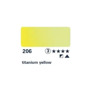 Výtvarná barva Akvarelová barva Horadam 15ml – 206 titanium yellow
