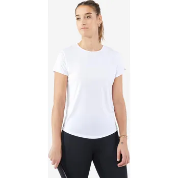 Pánské tričko KUIKMA Dámské tenisové tričko Essentiel 100 bílé 44 BÍLÁ
