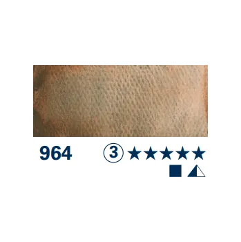 Výtvarná barva SG akvarelová barva Horadam 15ml – 964 glacier brown