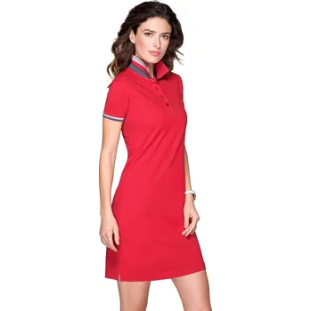 Zdravotnický oděv 2P Servis Šaty dámské Polo 271 Červená L