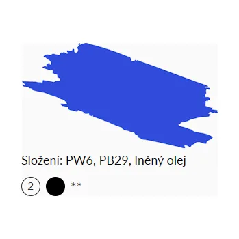 Olejová barva Olejová barva Umton 20ml – 0095 Kobaltová modř odstín