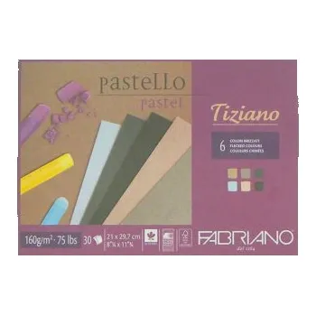 Výtvárné potřeby Blok pro pastel Tiziano brizzati A4 160g