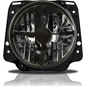 Přední světlomet Přední světla VW Golf II (2) s park. světlem - černý chrom a černý kříž