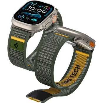 Řemínek na hodinky Spigen Řemínek na Apple Watch 44mm / 45mm / 46mm / 49mm - Spigen, Athlex Air Active Green