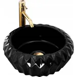 Keramické umyvadlo REA CHIC - Černá