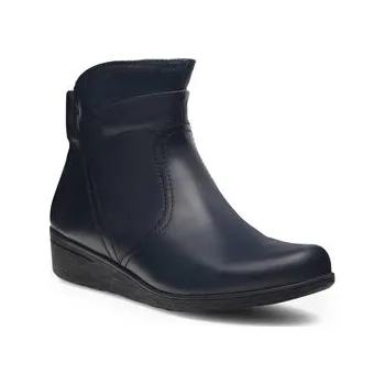 Dámská obuv Polokozačky Go Soft WI16-JANE ZULA-02 Tmavomodrá 38