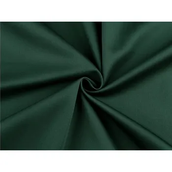 Bavlněný satén hladký šíře 220 cm METRÁŽ - 8 (vintage green) zelená tmavá