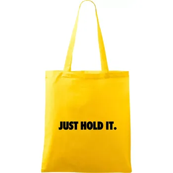 Just hold it - Taška bavlněná - 42 x 38 cm ( Žlutá )