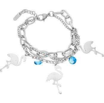 Náramek Ewena Stříbrný náramek z chirurgické oceli DHE372 + dárkové balení