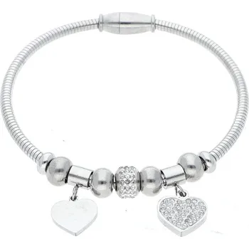 Náramek Ewena Dámský náramek se srdíčky SL652 + dárkové balení