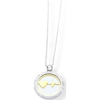 Přívěsek Ewena EKG s řetízkem z chirurgické oceli + dárkové balení