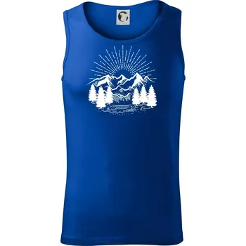 Hory a les - Tílko pánské Core - S ( Královská modrá )