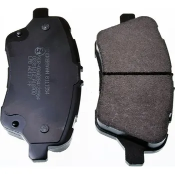 Brzdový systém DENCKERMANN Sada brzdových destiček, kotoučová brzda B111354