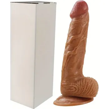 Dildo Sandfox Realistické dildo s přísavkou, 21cm