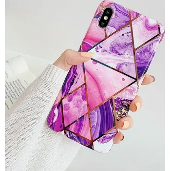 Pouzdro na mobilní telefon iPouzdro.cz Ochranný kryt pro iPhone 7 / 8 / SE (2020/2022) - Geometric Purple