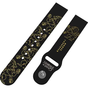 Příslušenství k chytrým hodinkám Strapido GOT 7 - ROD LANNISTERŮ 2 řemínek 22 mm