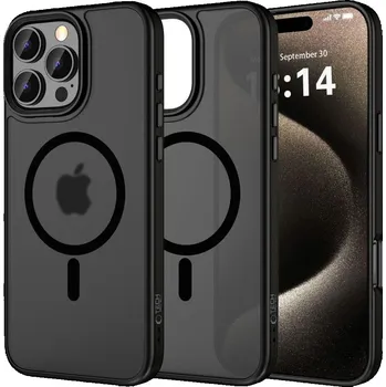 Pouzdro na mobilní telefon Tech-Protect Ochranný kryt na iPhone 16 Pro MAX - Tech-Protect, Magmat MagSafe Matte Black