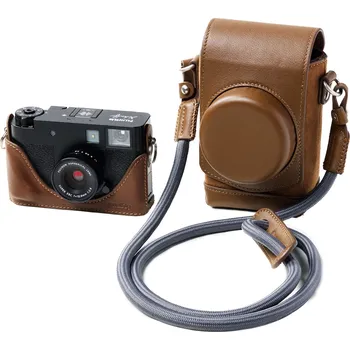 Ochrana fotoaparátu a videokamery SmallRig Leather Case Kit for FUJIFILM X half (Brown) 5218