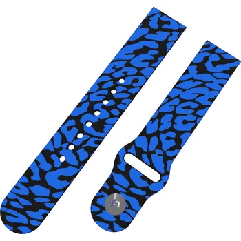 Příslušenství k chytrým hodinkám Strapido GEPARD MODRÝ řemínek 20 mm