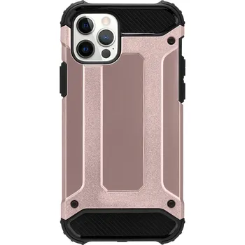 Pouzdro na mobilní telefon Mercury Ochranný kryt pro iPhone 12 - Mercury, Metal Armor Rose