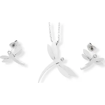 Souprava šperků Ewena Souprava vážka z chirurgické oceli + dárkové balení