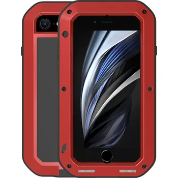 Pouzdro na mobilní telefon Love Mei Ochranný kryt pro iPhone 7 / 8 / SE (2020/2022) - LOVE MEI, Powerful Red