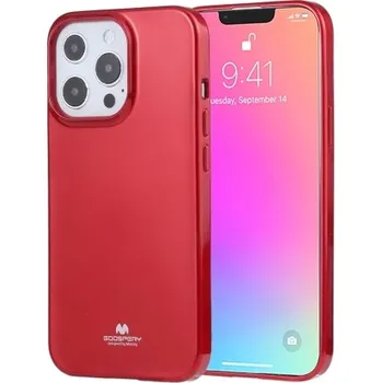 Pouzdro na mobilní telefon Mercury Ochranný kryt pro iPhone 13 Pro - Mercury, Jelly Red