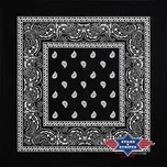 Stars and Stripes Bavlněný šátek - bandana (černá 03)