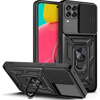 Pouzdro na mobilní telefon Tech-Protect Ochranný kryt pro Samsung Galaxy M53 5G - Tech-Protect, CamShield Black
