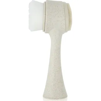 So Eco Facial Cleansing Brush oboustranný čisticí kartáček na pleť s kompostovatelnou rukojetí 1 ks