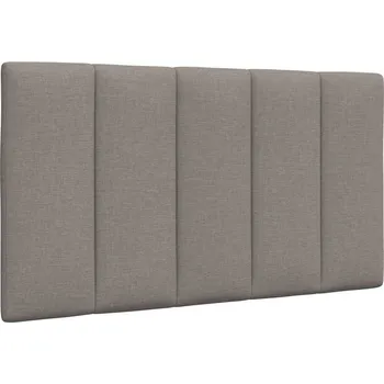 Polštář vidaXL Polštář na čelo postele Hanko 90 cm textil [4019145] Barva: taupe