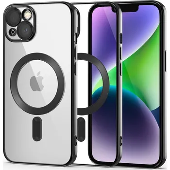 Tech-Protect Ochranný kryt pro iPhone 14 - Tech-Protect, Magshine MagSafe Black