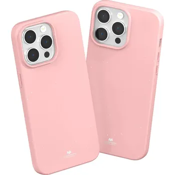 Pouzdro na mobilní telefon Mercury Ochranný kryt na iPhone 15 Pro MAX - Mercury, Jelly Pink