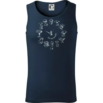 Čas na houby - Tílko pánské Core - 2XL ( Námořní modrá (velmi tmavá - téměř černá) )