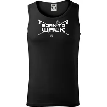 Pánské termoprádlo Born to walk - Tílko pánské Core - S ( Černá )