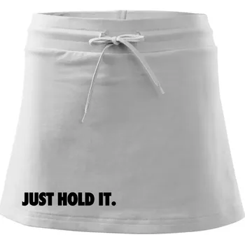 Dámská sukně Just hold it - Sportovní sukně - two in one - XS ( Bílá )