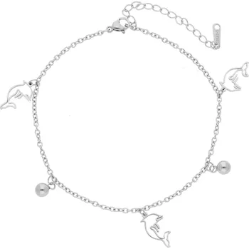 Řetízek Ewena Řetízek na kotník delfín + dárkové balení