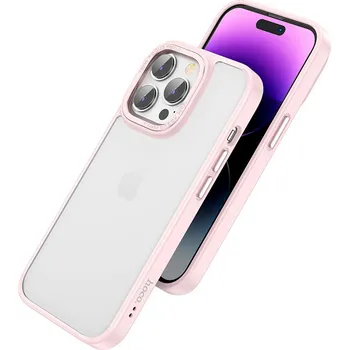Pouzdro na mobilní telefon Hoco Ochranný kryt pro iPhone 14 PLUS - Hoco, GoldenShield Pink
