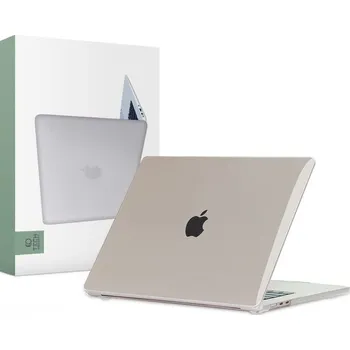 Pouzdro na mobilní telefon Tech-Protect Ochranný kryt na MacBook Air 15 (2023-2024) - Tech-Protect, SmartShell Crystal Clear