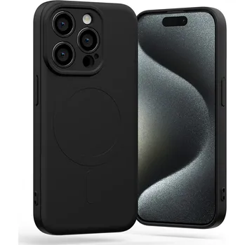 Pouzdro na mobilní telefon Mercury Ochranný kryt na iPhone 14 PLUS - Mercury, SemiSilicon MagSafe Black