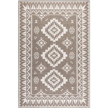 Koberec ELLE Decoration Kusový koberec Gemini 106021 Linen z kolekce Elle – na ven i na doma Rozměry koberců: 120x170