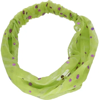 Čelenka Ewena Čelenka zelená s flitry