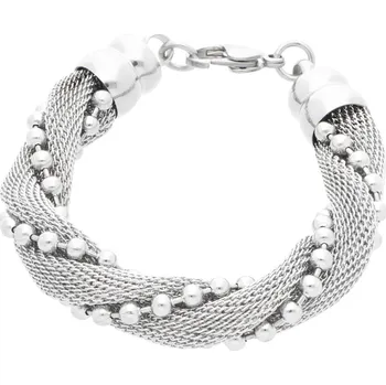 Náramek Ewena Náramek ocelový zapletený CKR783