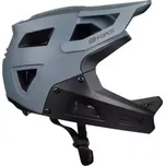 přilba Force Drop downhill šedo-černá XS-S