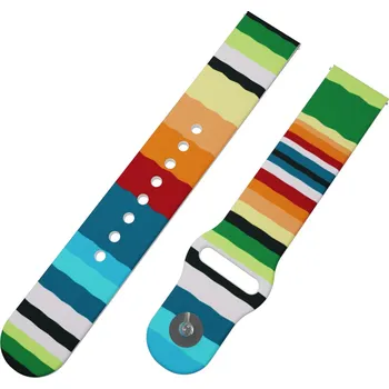 Příslušenství k chytrým hodinkám Strapido RETRO PRUHY řemínek 22 mm