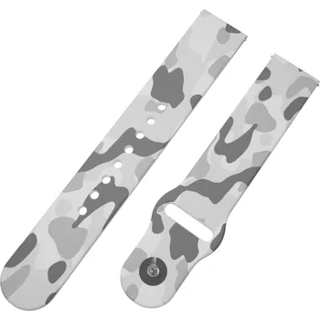 Příslušenství k chytrým hodinkám Strapido MASKÁČ ŠEDÝ řemínek 22 mm