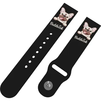 Příslušenství k chytrým hodinkám Strapido BULDOČEK řemínek 20 mm