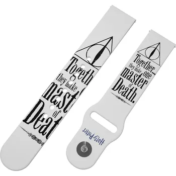 Příslušenství k chytrým hodinkám Strapido HARRY POTTER - RELIKVIE SMRTI 2 řemínek 22 mm